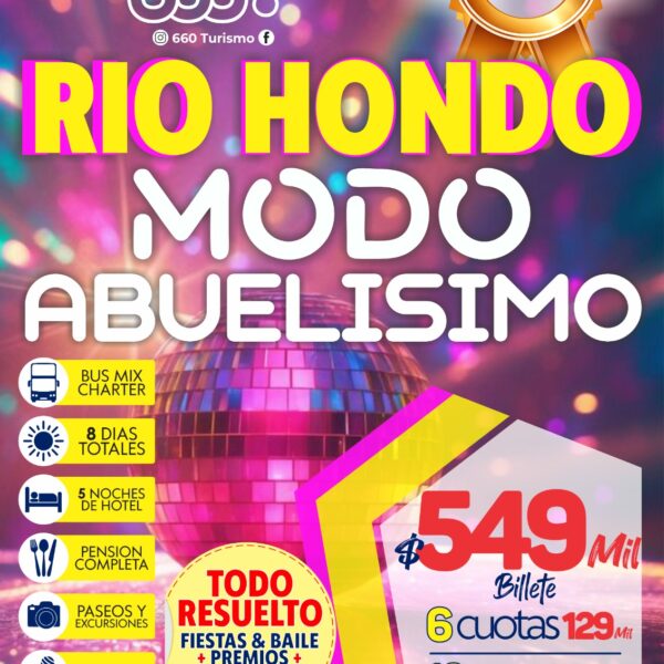 RIO HONDO ABUELISIMO 2026 🚍 😎