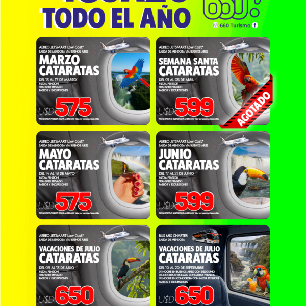 IGUAZU AGOSTO AEREO ✈️🦋