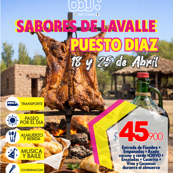 SABORES DE LAVALLE ABRIL 🚌🧉