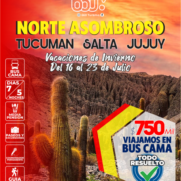 JULIO BUS CAMA NORTE 🦙🌵