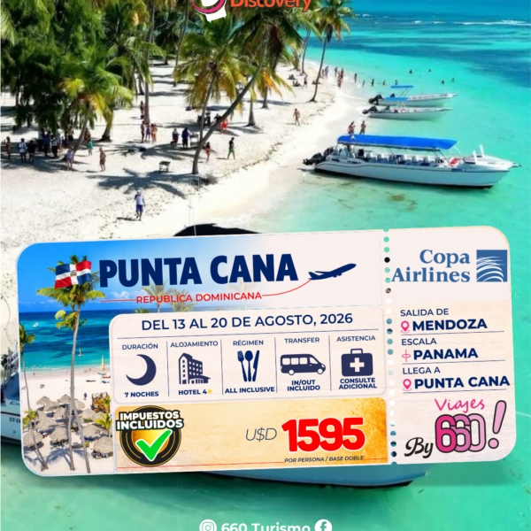 PUNTA CANA AGOSTO ✨🌴✈️