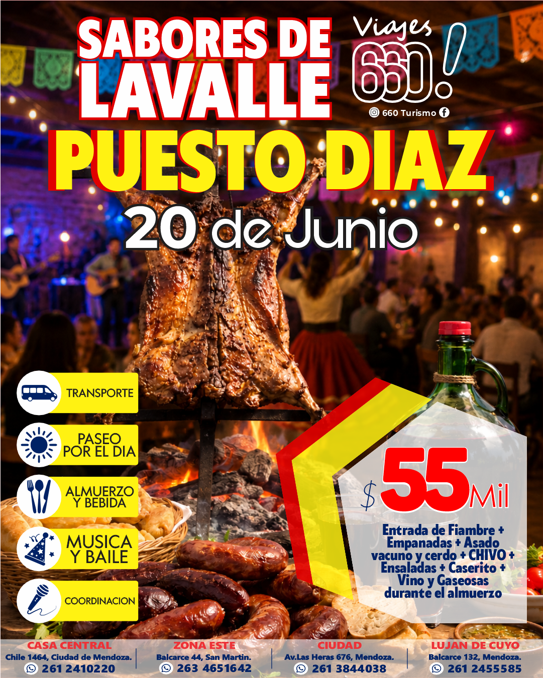 LAVALLE PUESTO DIAZ JUNIO 🚌🧉